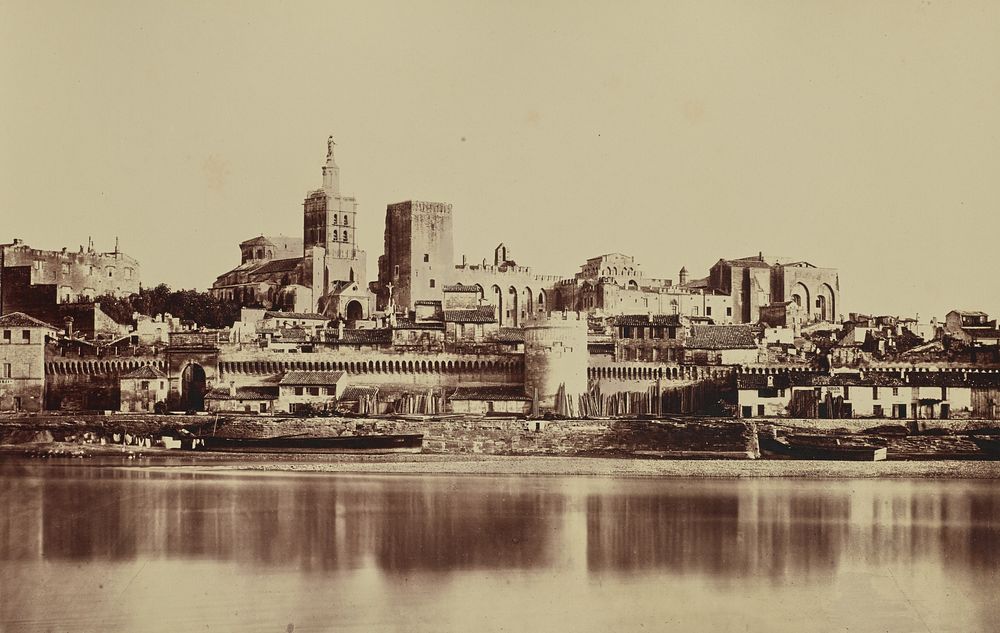 Avignon. by Édouard Baldus