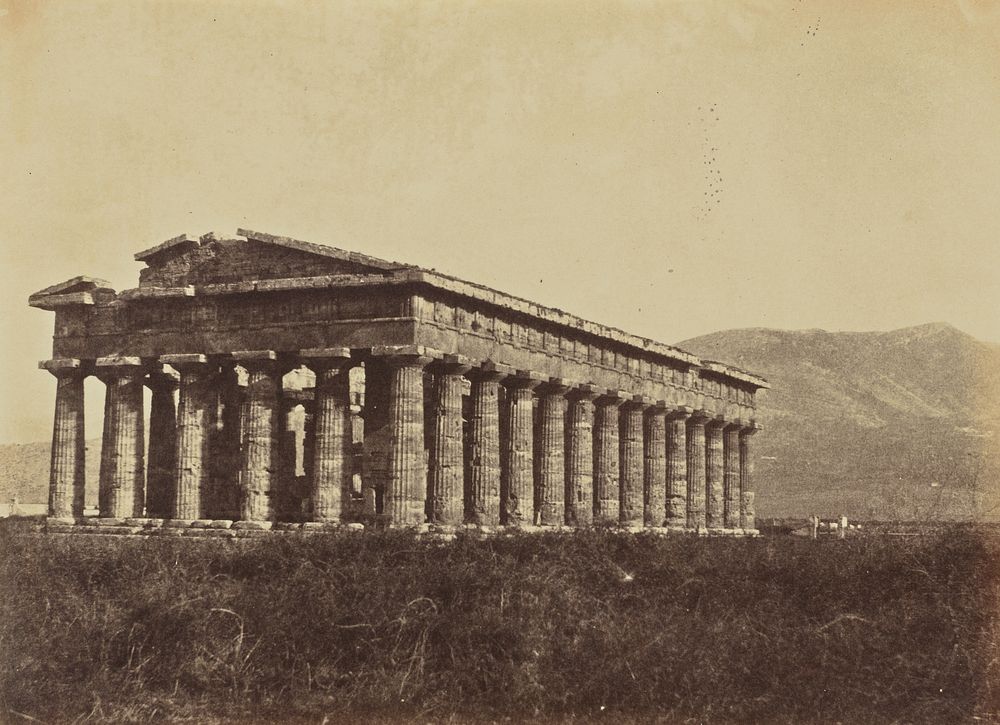 Temple at Paestum by Jane Martha St John