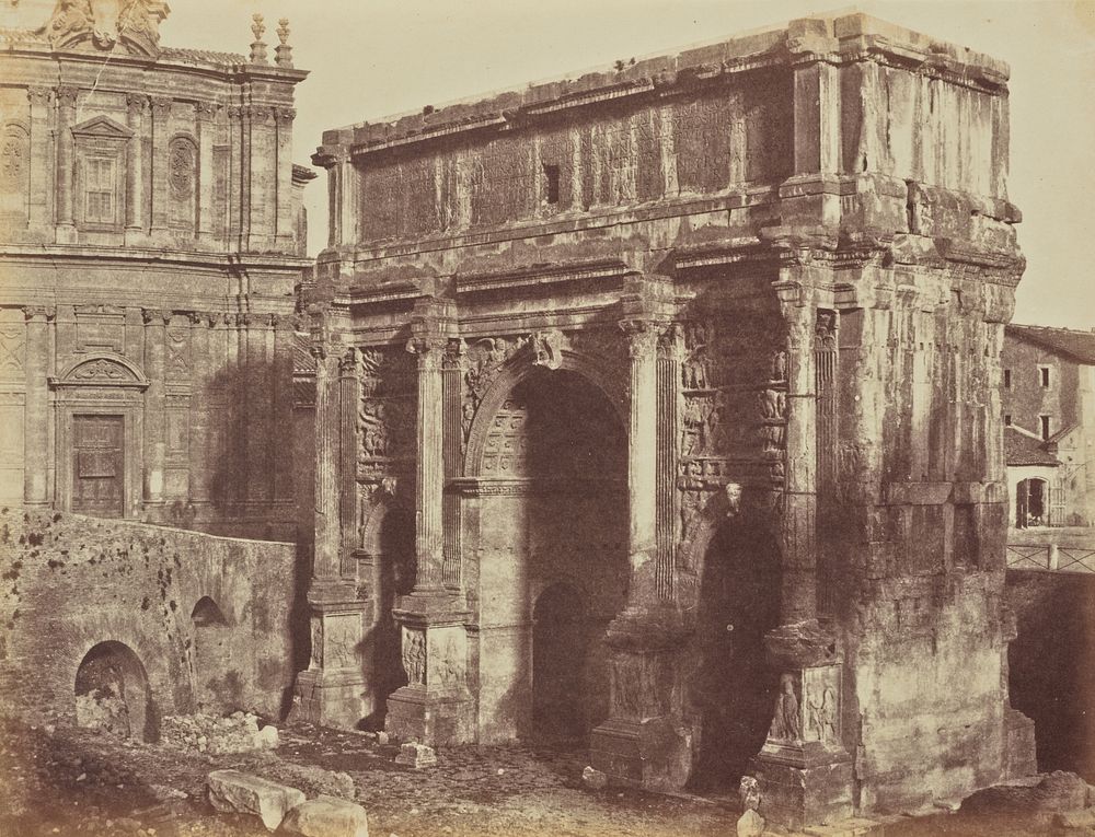 Arch of Septimus Severus, Rome by Jane Martha St John