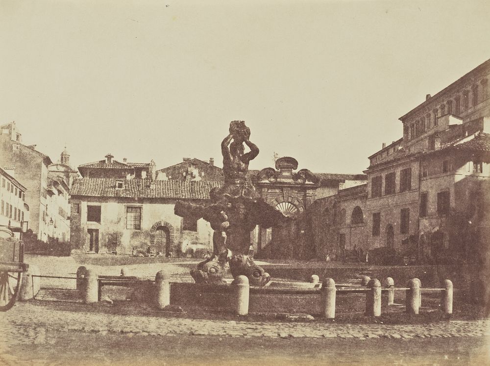 Fontana del Tritone by Jane Martha St John