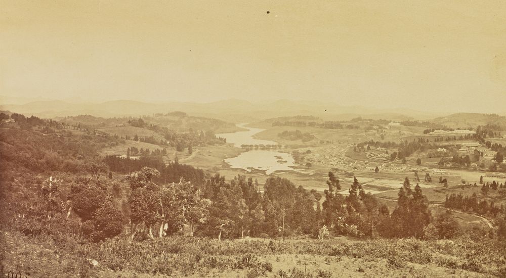 View of Lake, Ootacamund by Willoughby Wallace Hooper