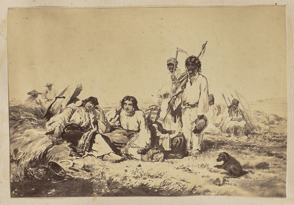 Group of Roumanian gypsies