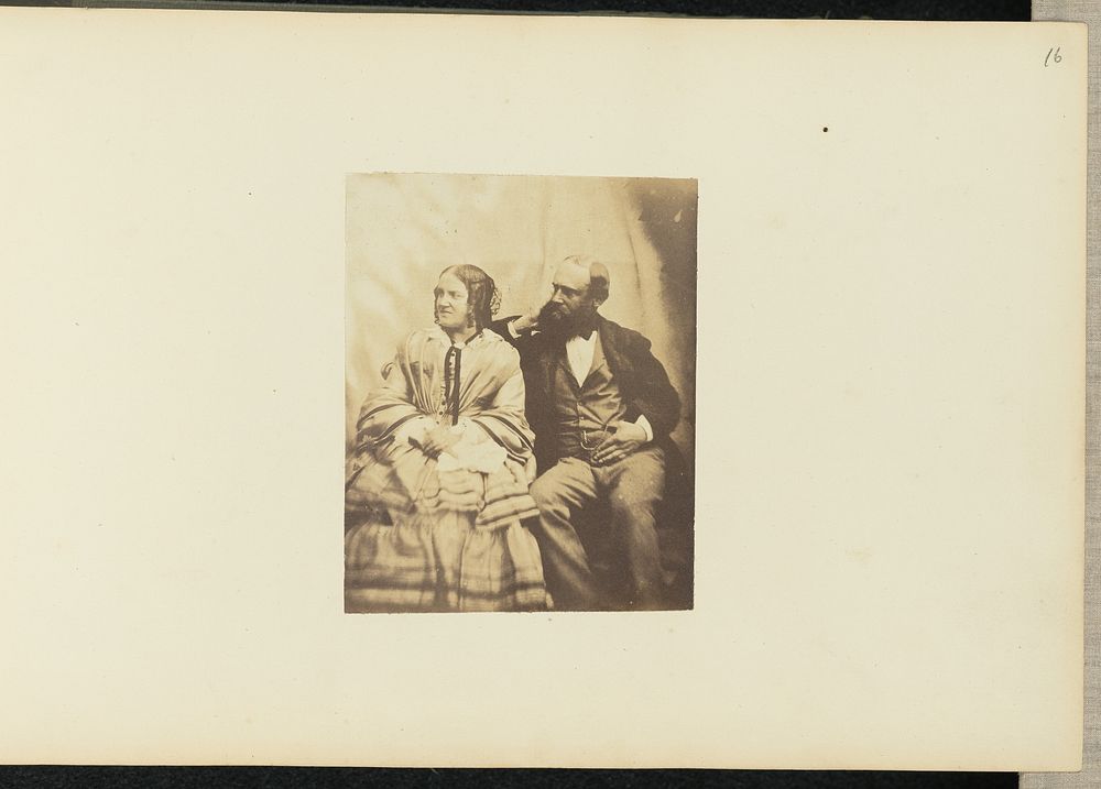 Portrait of man and woman by Sir John Joscelyn Coghill