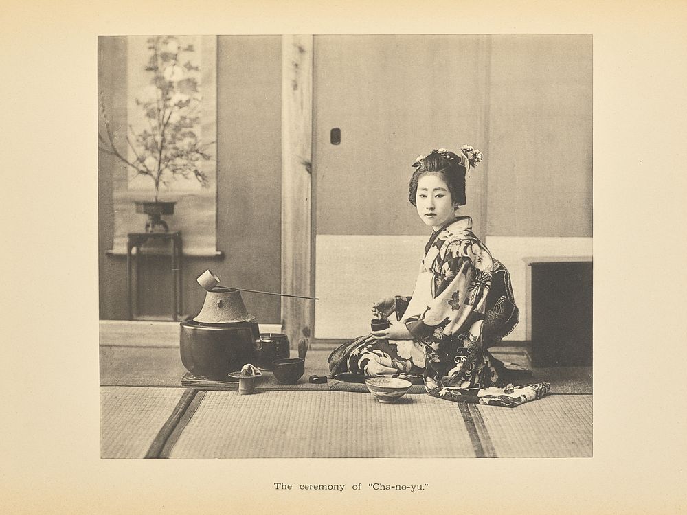 The Ceremony of "Cha-no-yu" by Kazumasa Ogawa