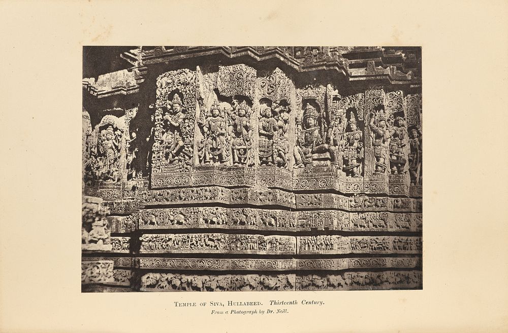 Temple of Siva, Hullabeed by Dr A C Brisbane Neill
