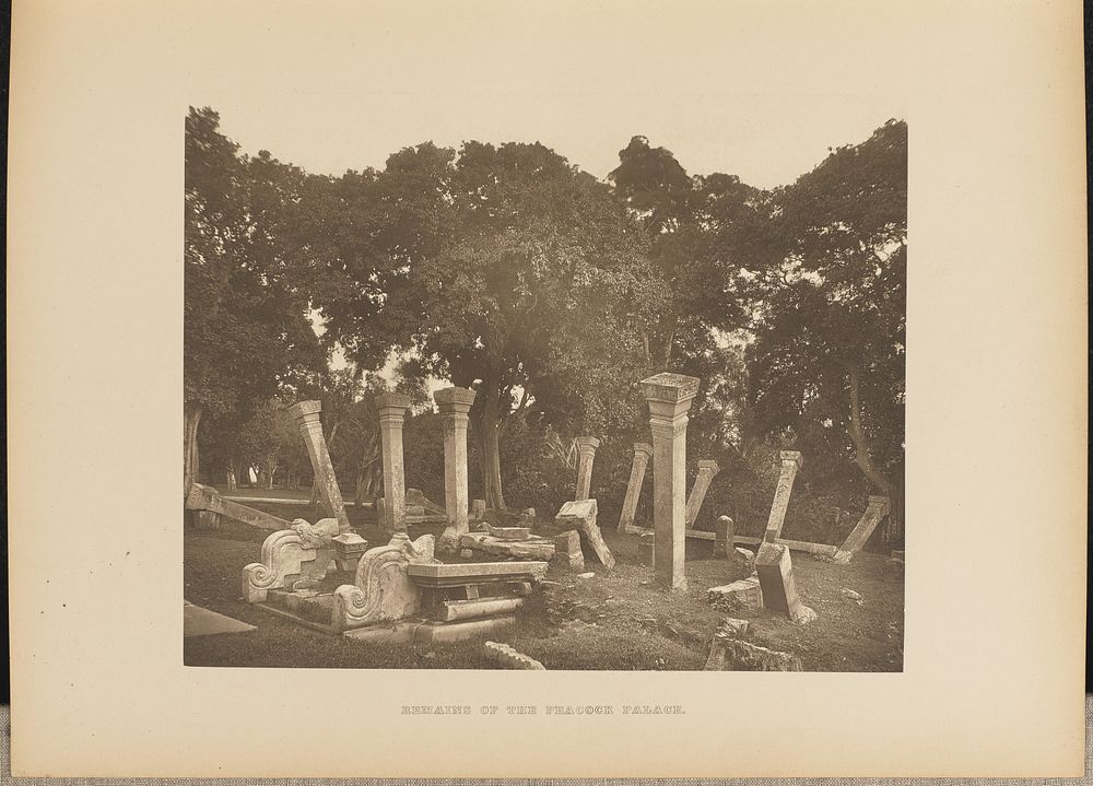 Remains of the Peacock Palace by Henry W Cave