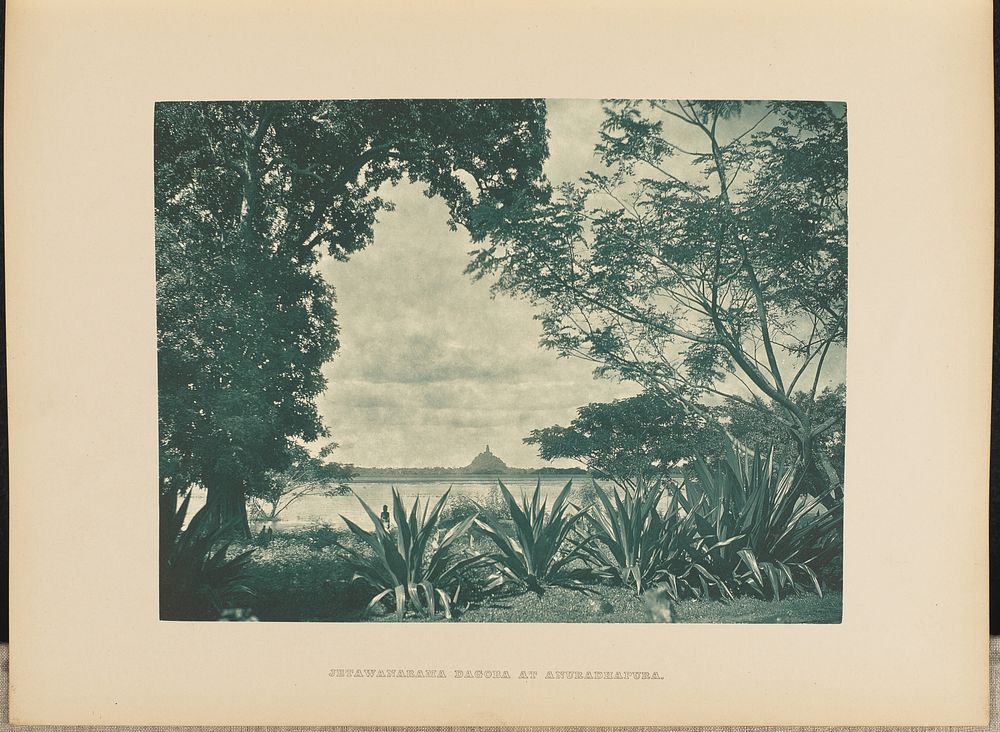 Jetawanarama Dagaba at Anuradhapura by Henry W Cave