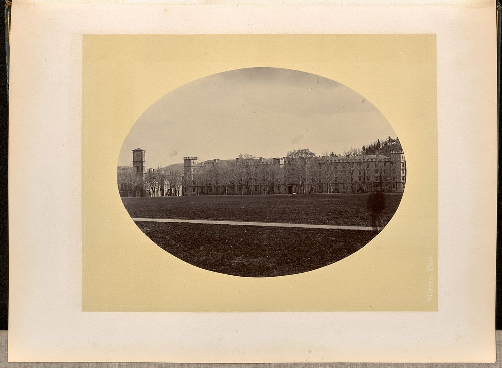 Old Academic Building and Old Central Barracks, West Point by George Kendall Warren