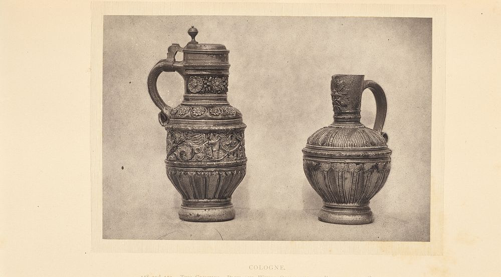 Two pitchers by William Chaffers