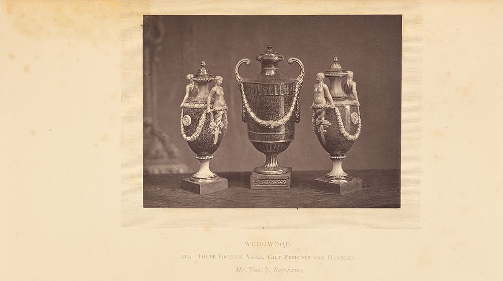Three vases by William Chaffers