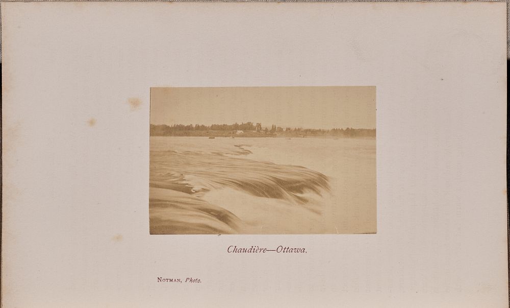 Chaudière - Ottawa by William Notman