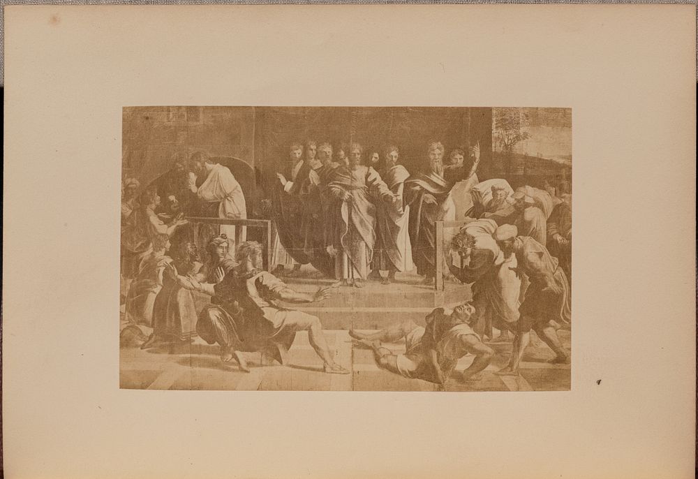 The Death of Ananias by Negretti and Zambra