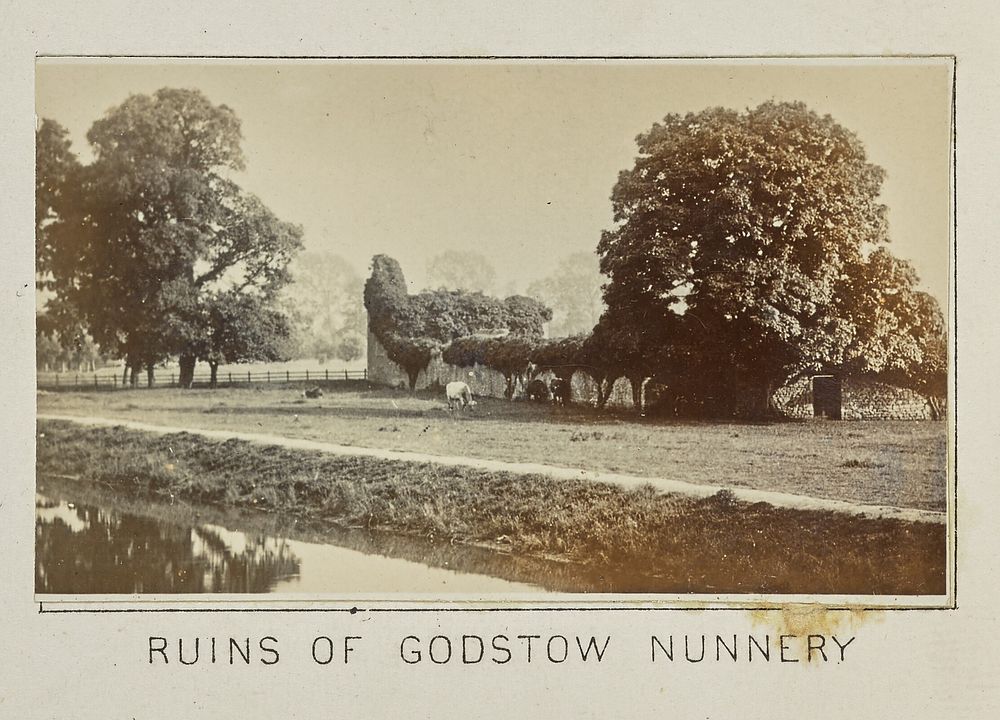 Ruins of Godstow Nunnery by Henry W Taunt