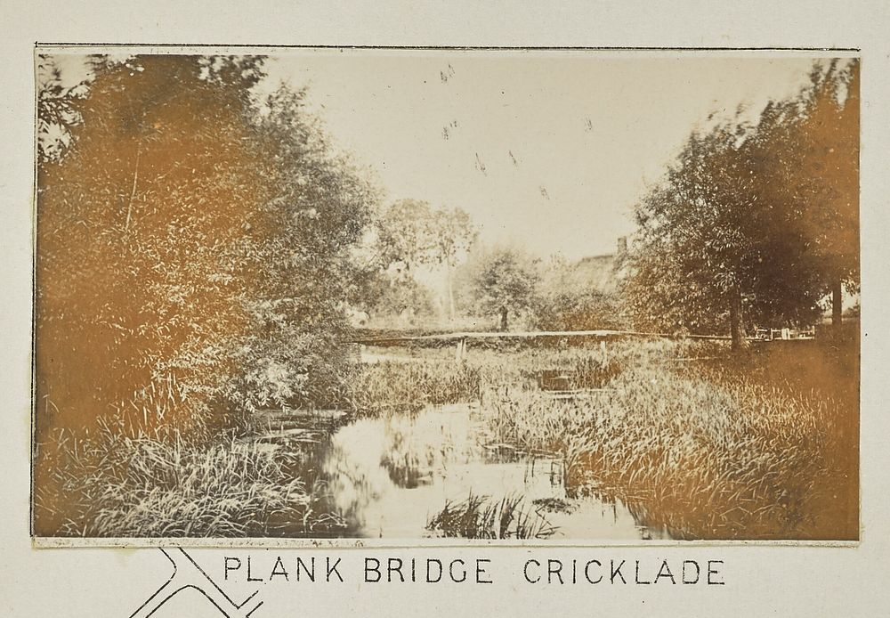 Plank Bridge Cricklade by Henry W Taunt