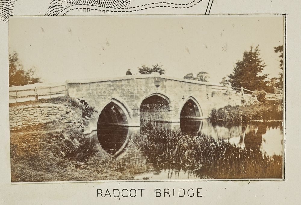 Radcot Bridge by Henry W Taunt