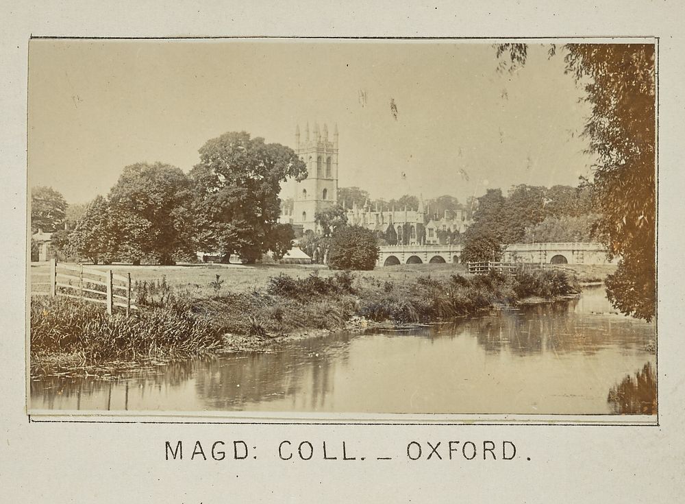 Magdalen College - Oxford by Henry W Taunt