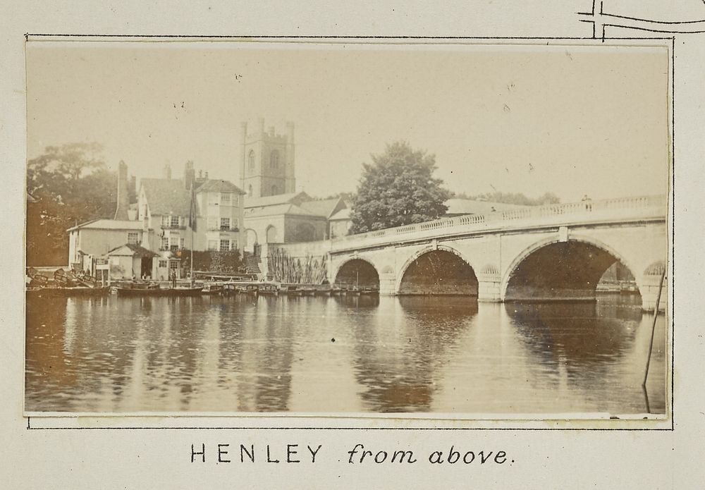 Henley from above by Henry W Taunt