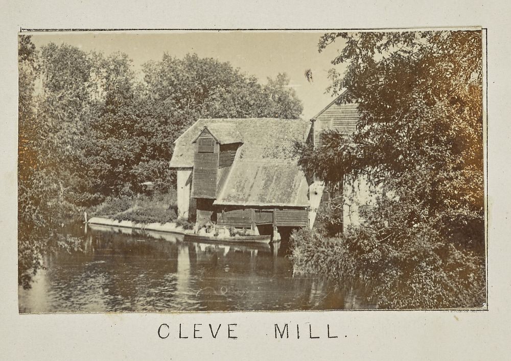 Cleve Mill by Henry W Taunt