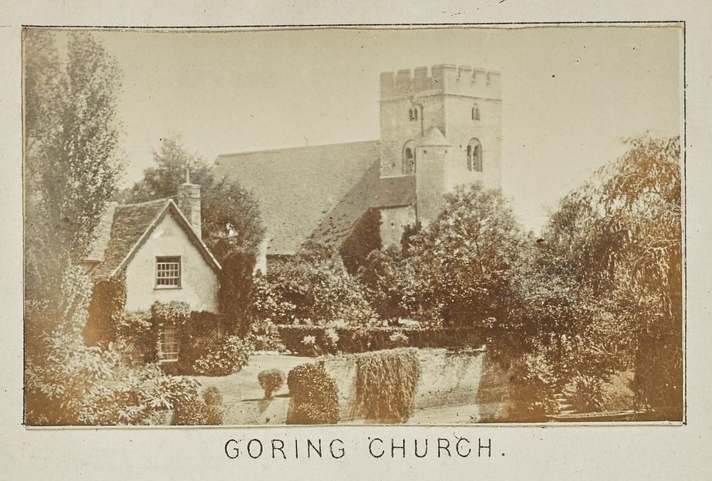Goring Church by Henry W Taunt