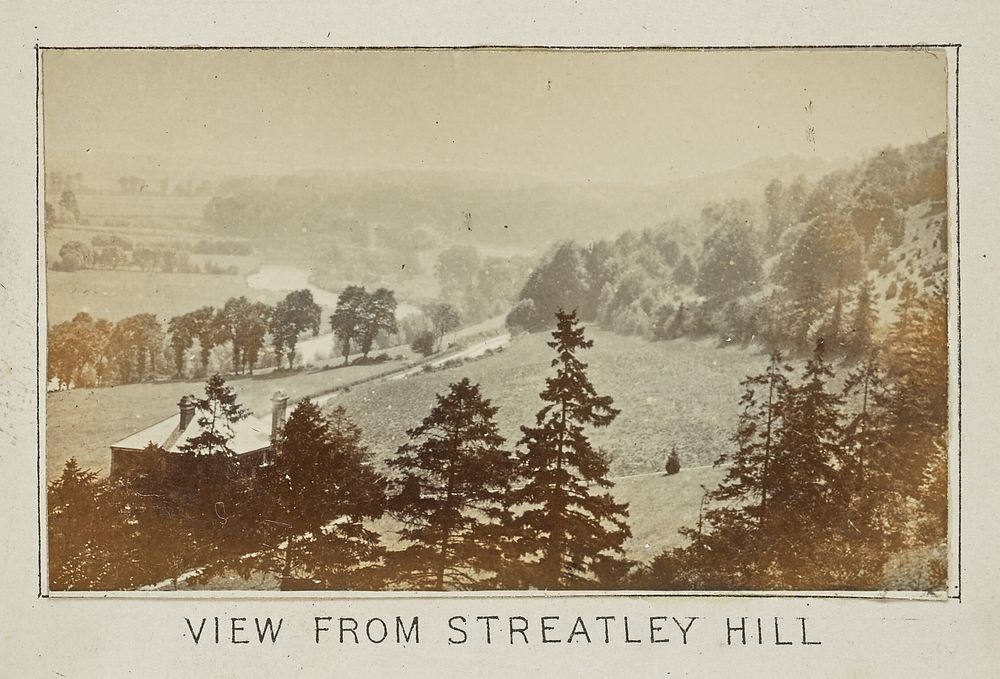 View from Streatley Hill by Henry W Taunt