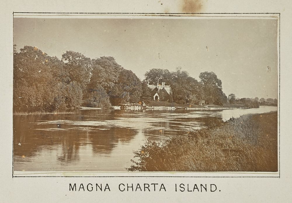 Magna Charta Island by Henry W Taunt