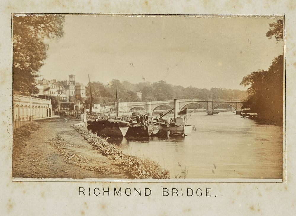 Richmond Bridge by Henry W Taunt
