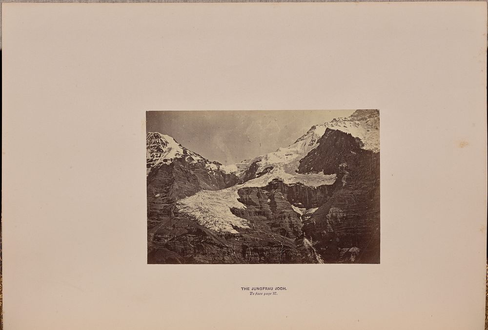 The Jungfrau Joch by Ernest H Edwards