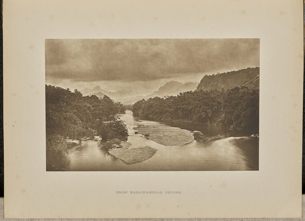 View from Karawanella Bridge by Henry W Cave
