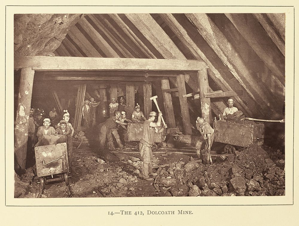 The 412, Dolcoath Mine by John Charles Burrow