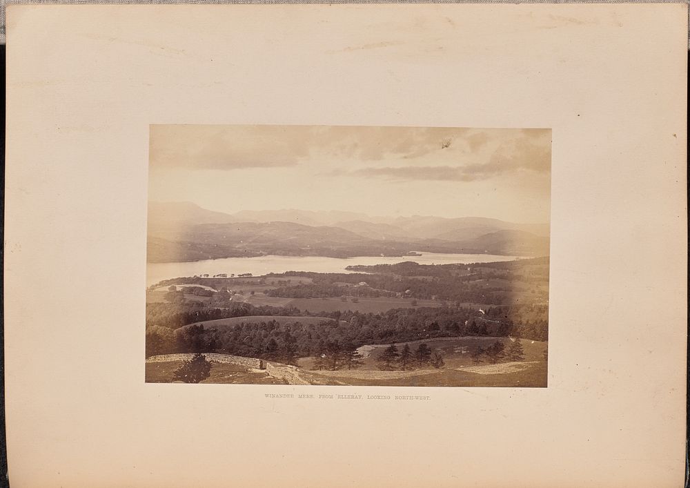 Winander Mere, from Elleray, Looking North-West by Garnett and Sproat