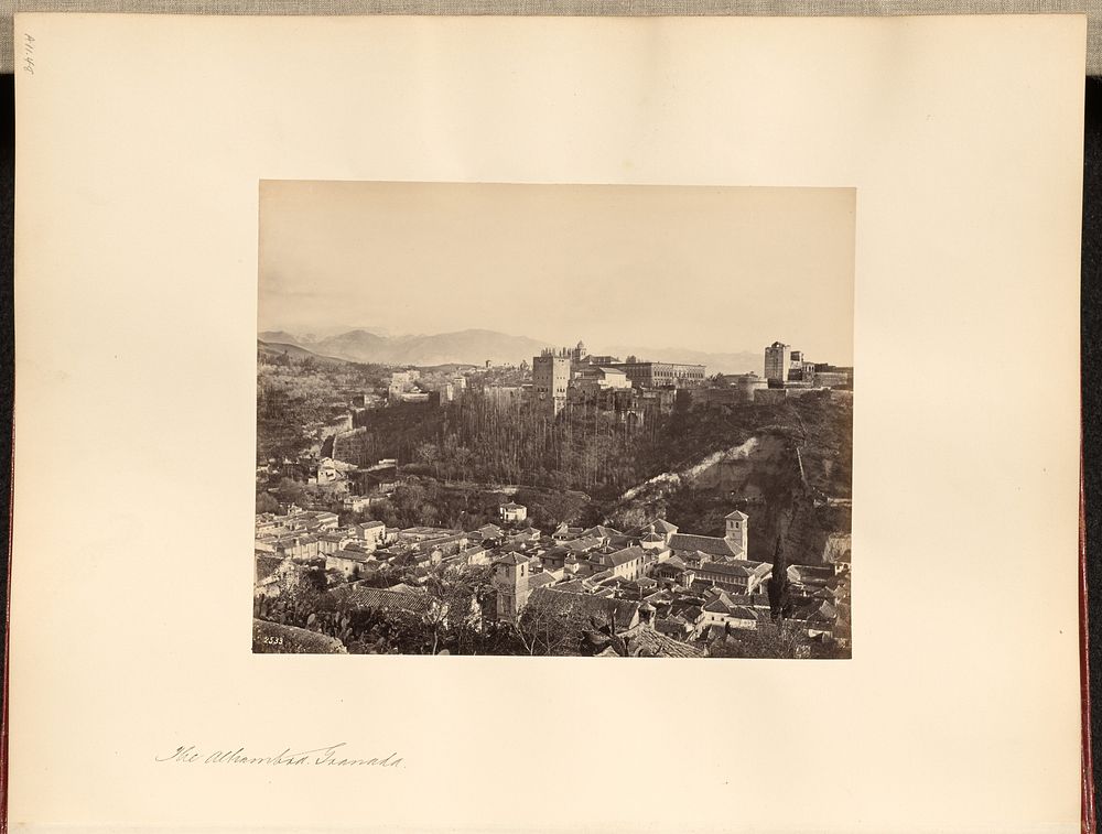 The Alhambra, Granada by Francis Frith