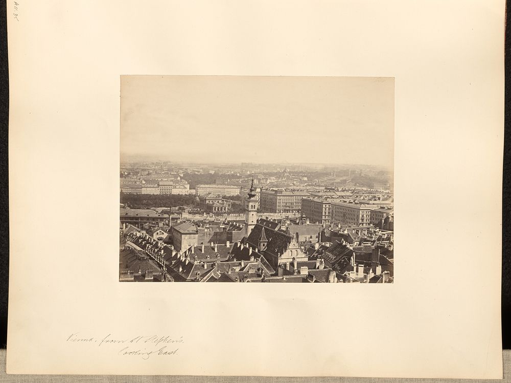 Vienna from St. Stephen's, looking east by Francis Frith
