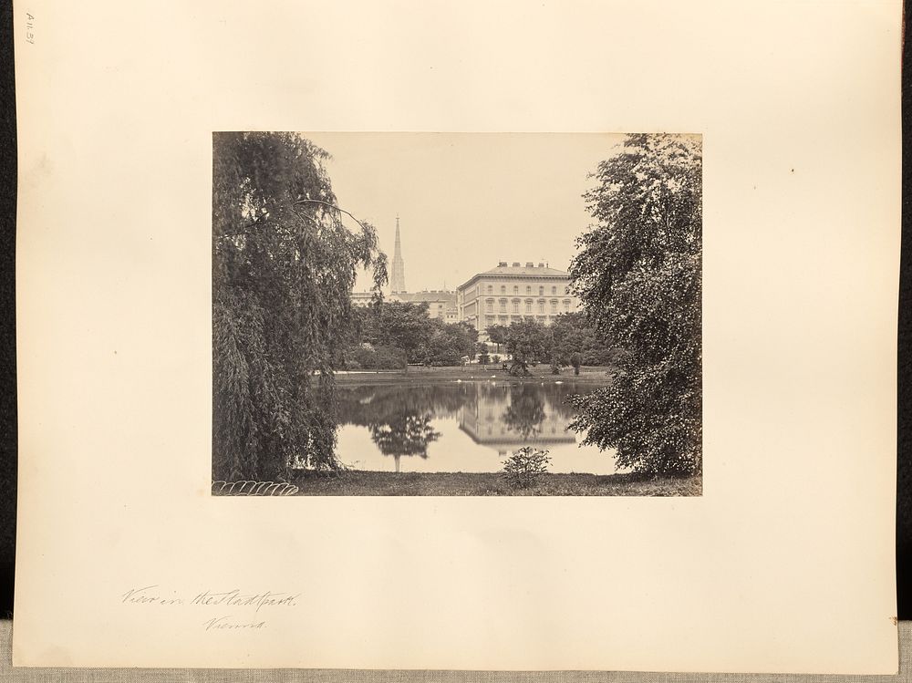 View on the Stadtpark, Vienna by Francis Frith