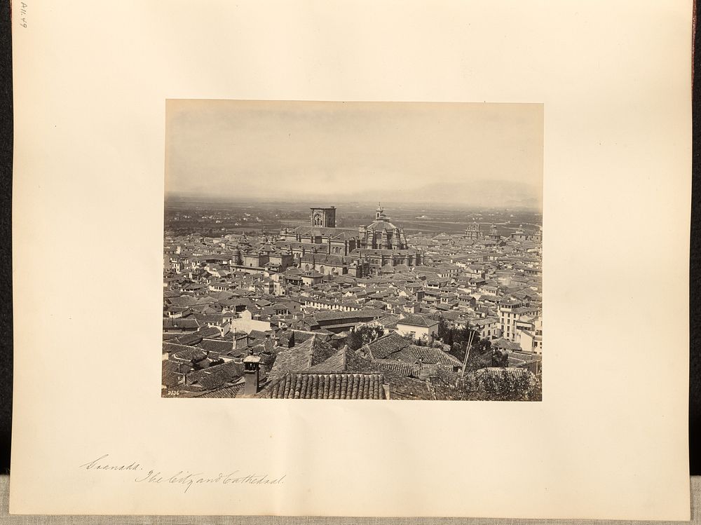 Granada, The City and Cathedral by Francis Frith