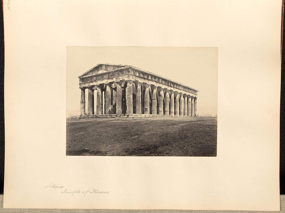 Athens, Temple of Theseus by Francis Frith