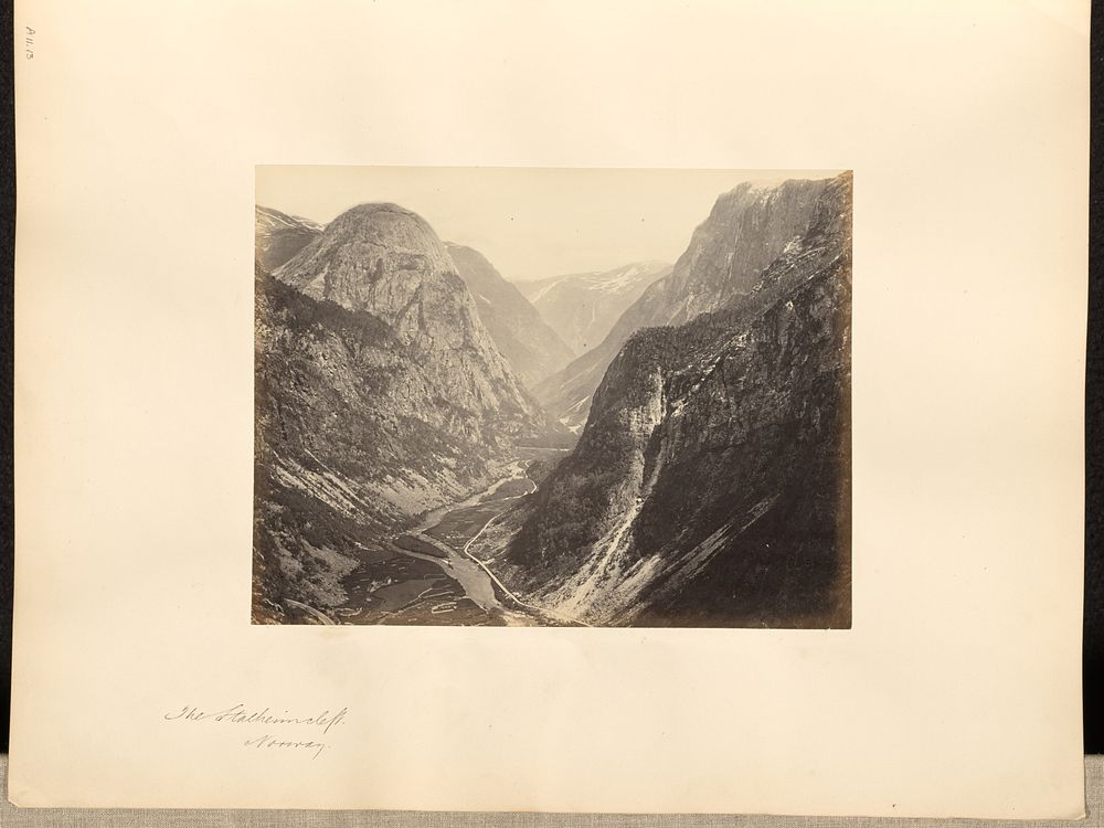 The Stalheimcleft, Norway by Francis Frith and Co