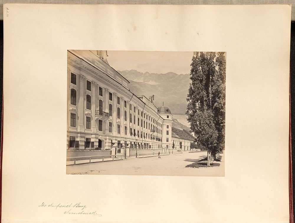The Imperial Burg, Innsbruck by Francis Frith