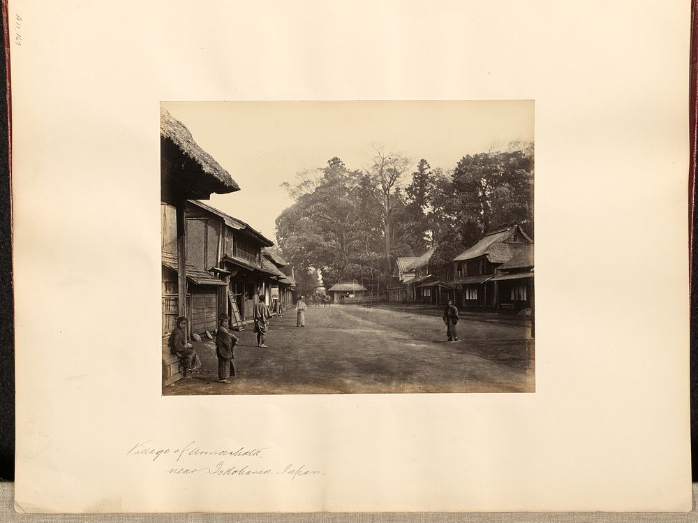 Village of Armacliata, near Yokohama, Japan by Francis Frith and Co