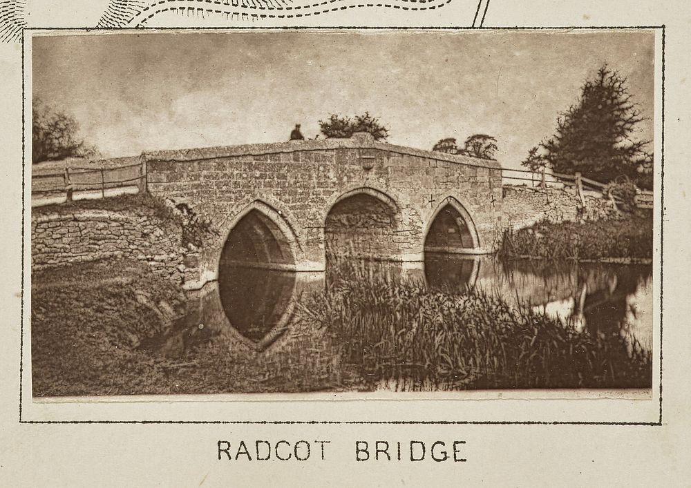 Radcot Bridge by Henry W Taunt