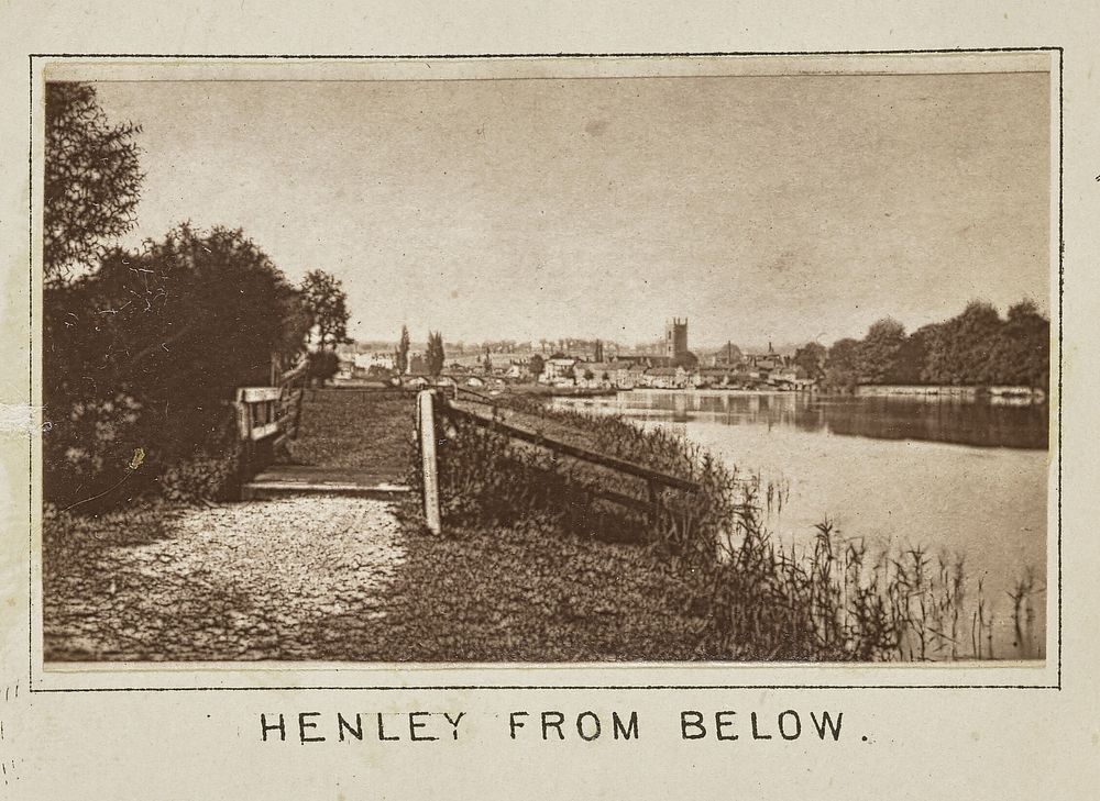 Henley from Below by Henry W Taunt