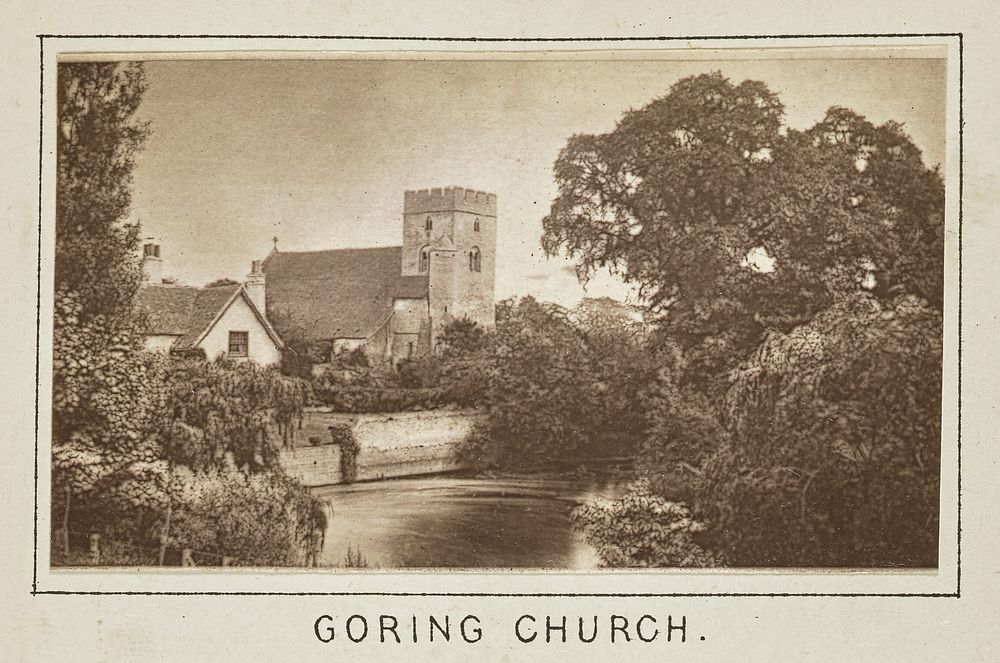 Goring Church by Henry W Taunt