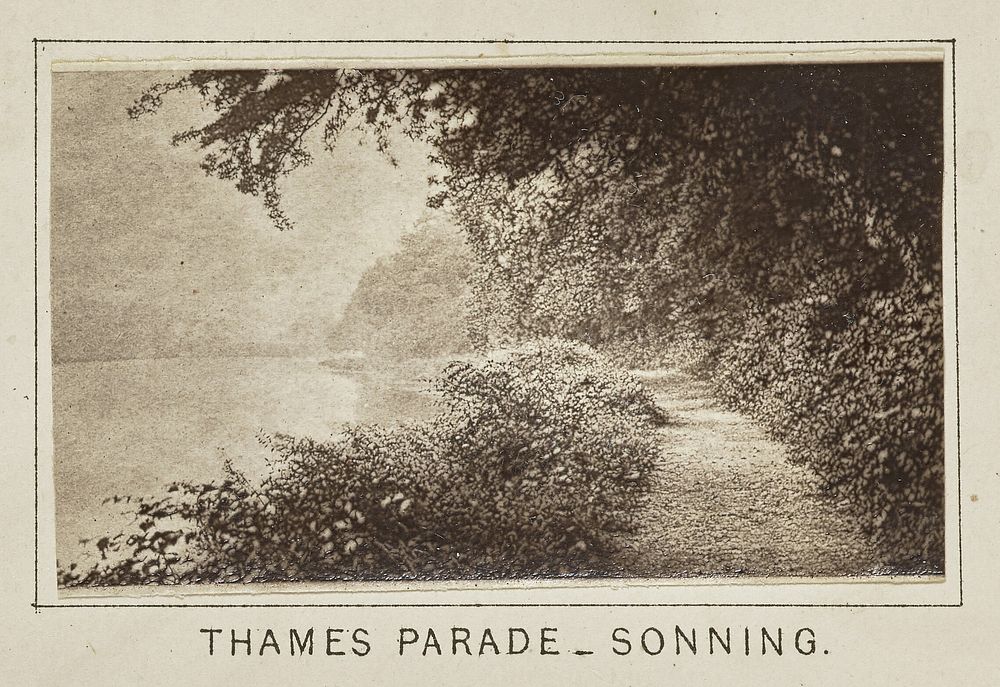 Thames Parade - Sonning by Henry W Taunt