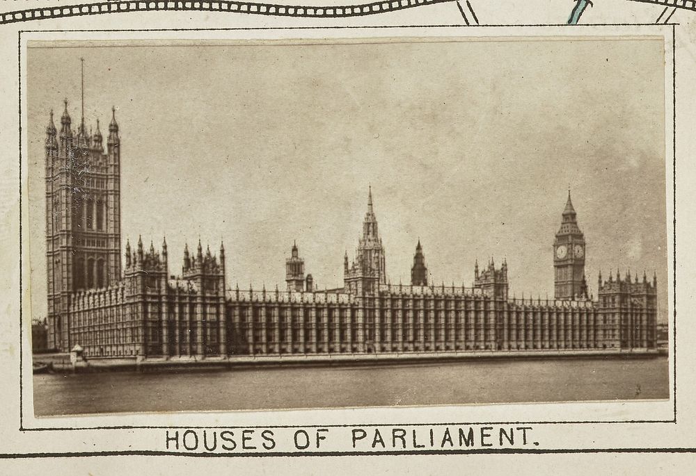 Houses of Parliament by Henry W Taunt