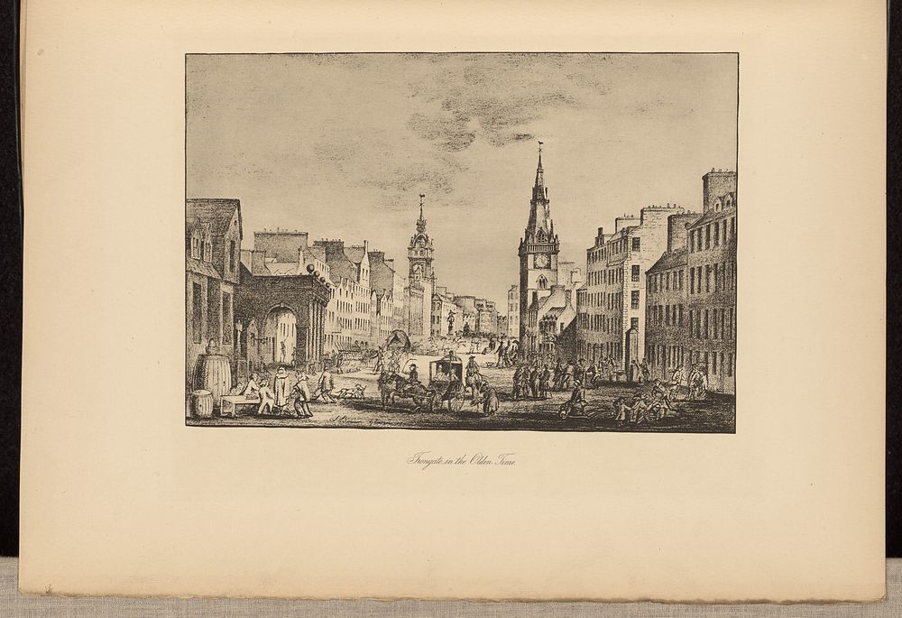 Trongate in the Olden Time by Thomas Annan