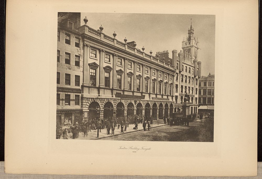 Tontine Building, Trongate by Thomas Annan