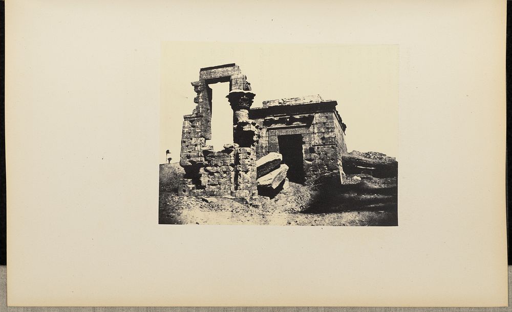Gateway ruins by Henry Cammas and André Lefèvre