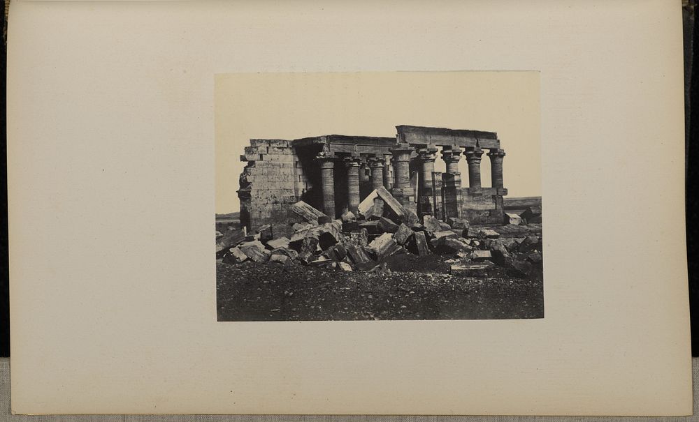 Columns among ruins by Henry Cammas and André Lefèvre