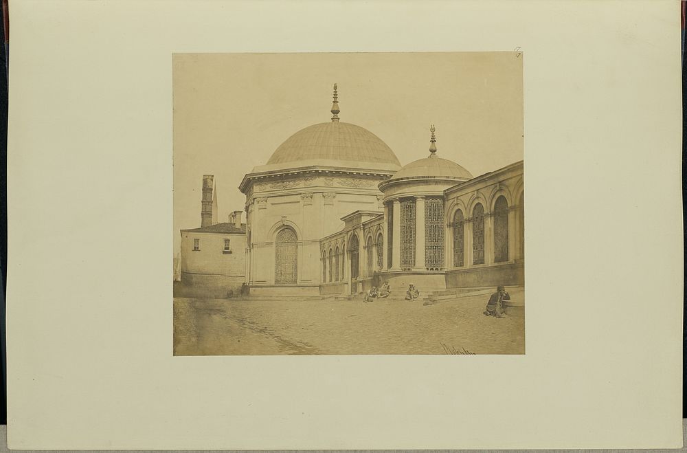 The Tomb of Sultan Mahmoud; the Burnt Column in the Distance by James Robertson
