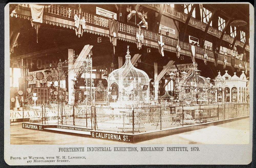 Fourteenth Industrial Exhibition, Mechanics' Institute, 1879. by Carleton Watkins