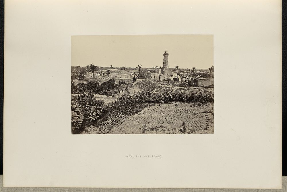 Gaza (the Old Town) by Francis Frith